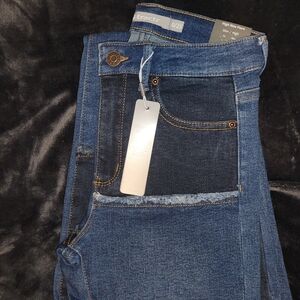 Tractr Dark Blue Denim Jeans